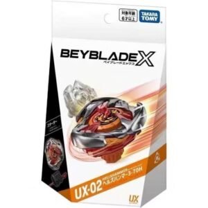 【TAKARA TOMY】BEYBLADE X 戰鬥陀螺 UX-02 惡魔戰錘 H軸 含發射器 台版 全新