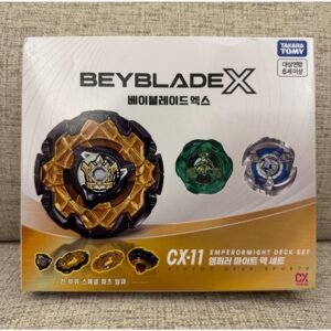 TAKARA TOMY】BEYBLADE X 戰鬥陀螺 CX-11 帝王威能 帝王徽章 Op軸 有QR 全新