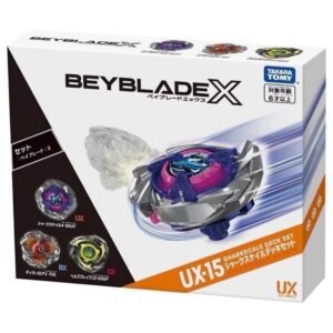【TAKARA TOMY】BEYBLADE X 戰鬥陀螺 UX-15 鮫鯊狂鱗改造組 鯊魚🦈 有QR 全新