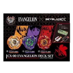 BEYBLADE X 戰鬥陀螺 CX-00 福音戰士改造組 含專屬發射器及戰鬥盒 有QR